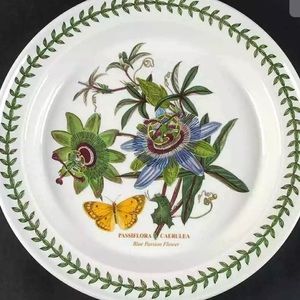 Port Meirion Dinner Plate Passiflora Caerulea